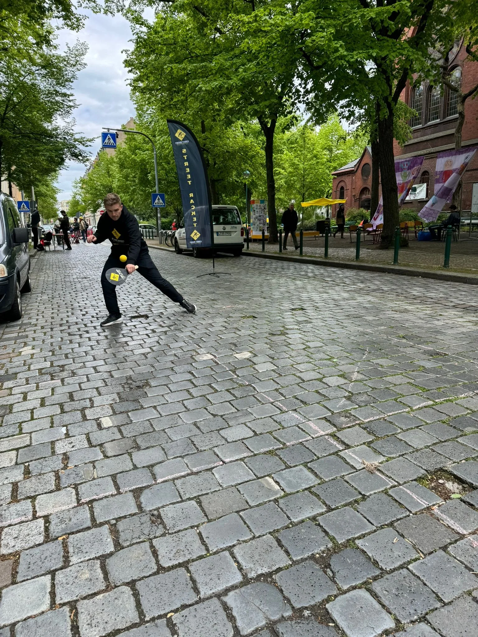 Street Racket bei den Superblocks