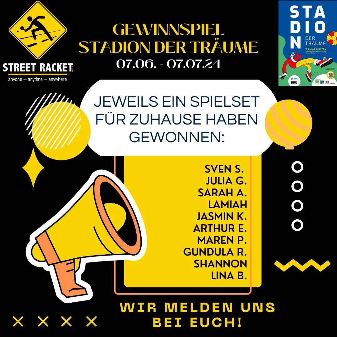 Gewinner:innen Stadion der Träume