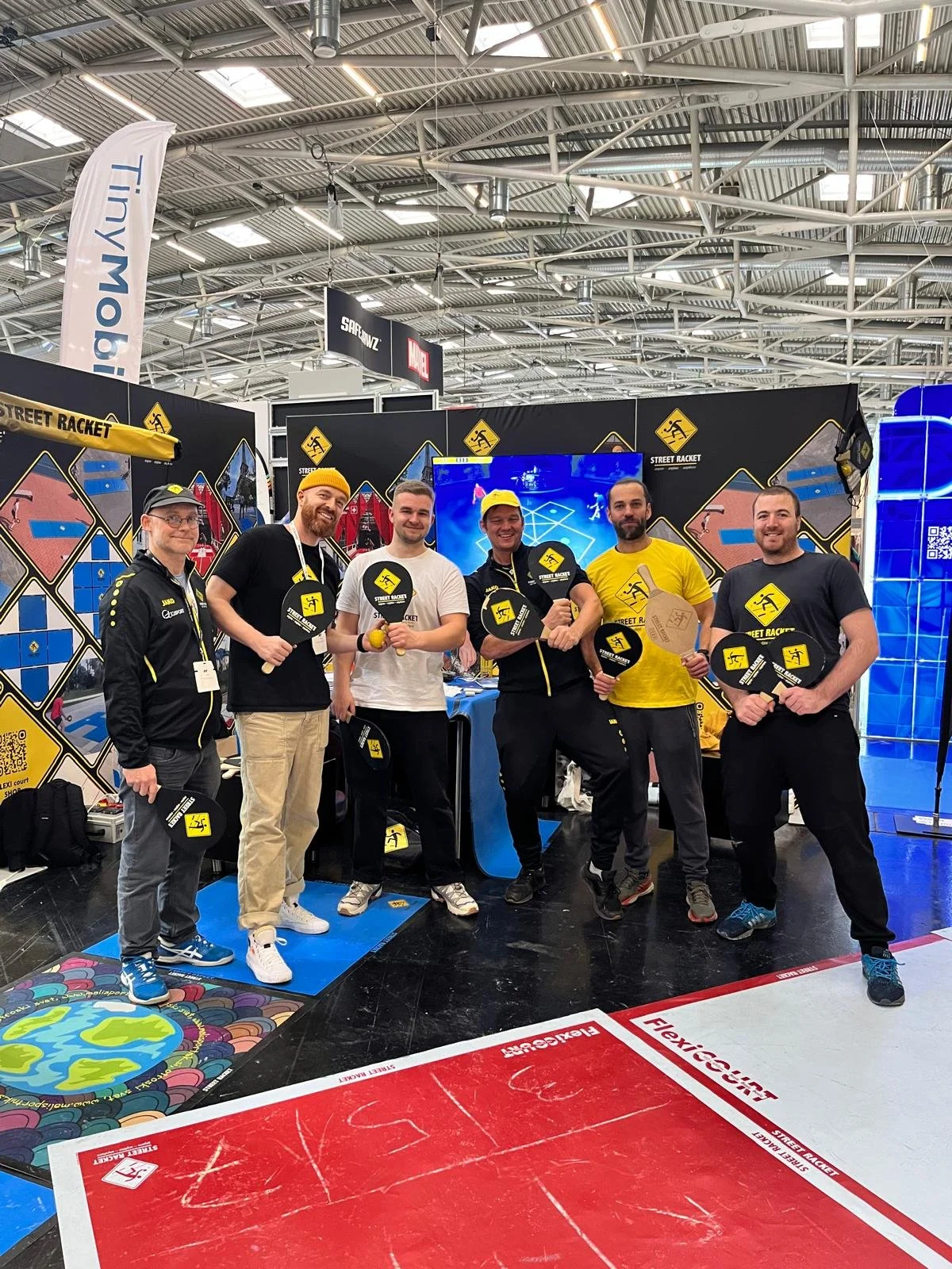 Street Racket auf der ISPO in München