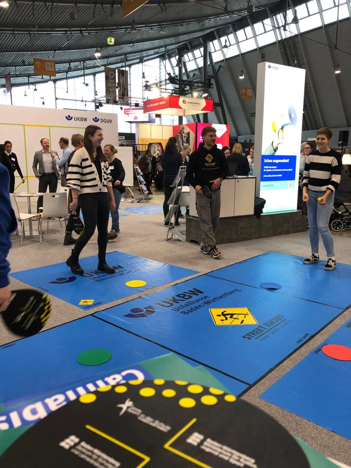 Street Racket auf der Didacta