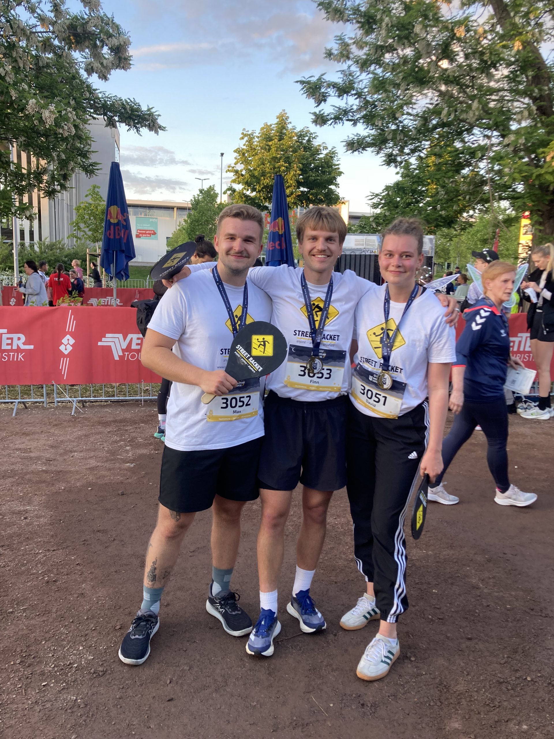 Street Racket zum Leipziger Nachtlauf