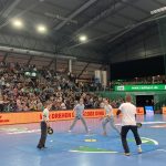 Aktion beim Heimspiel des SC DHfK