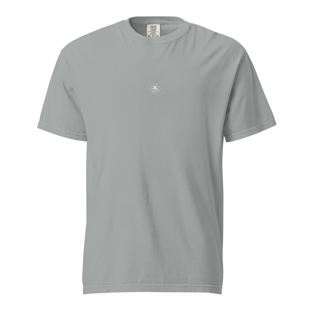 Unisex-T-Shirt Street Racket grau