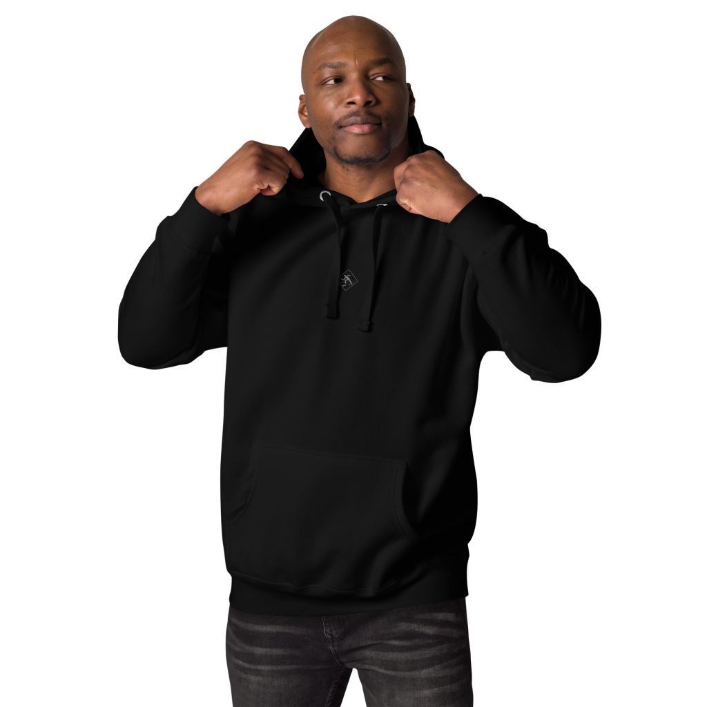 Unisex-Kapuzenpullover Street Racket schwarz