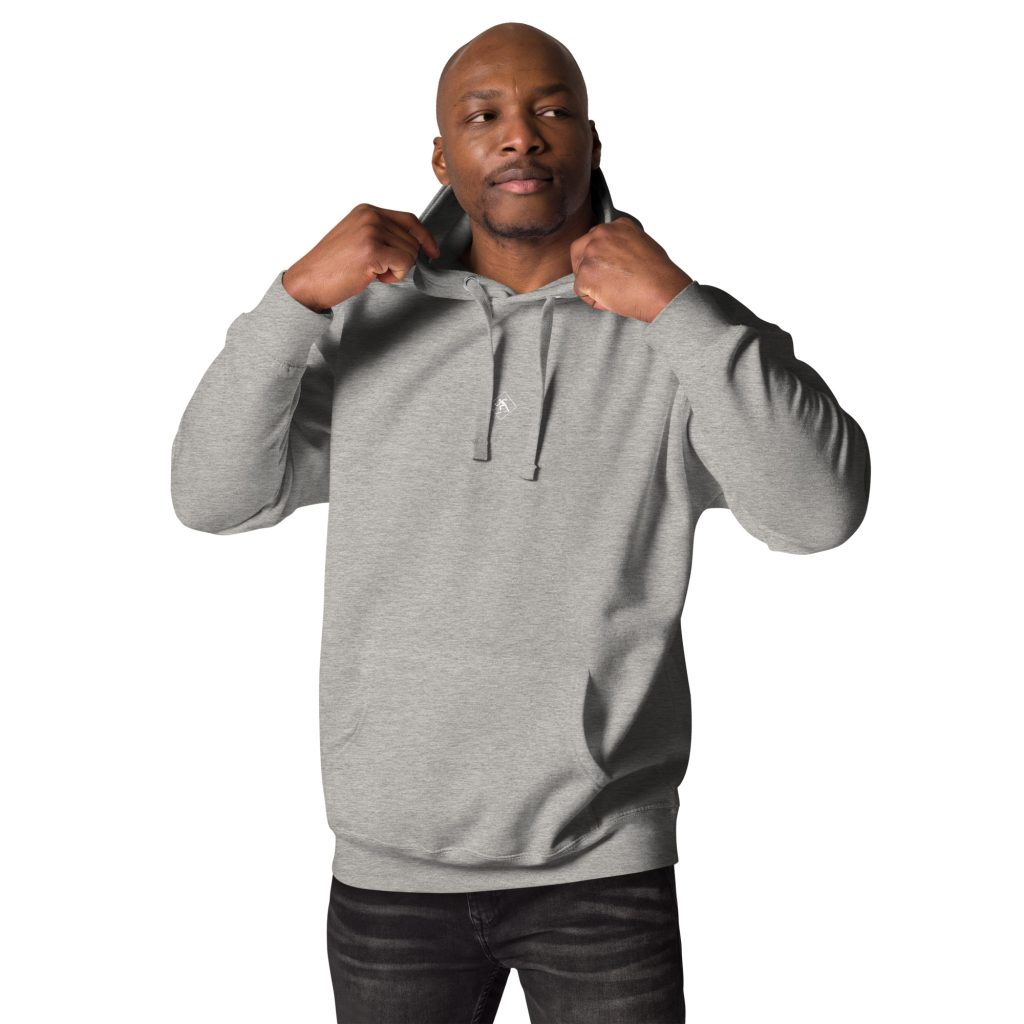 Unisex-Kapuzenpullover Street Racket grau