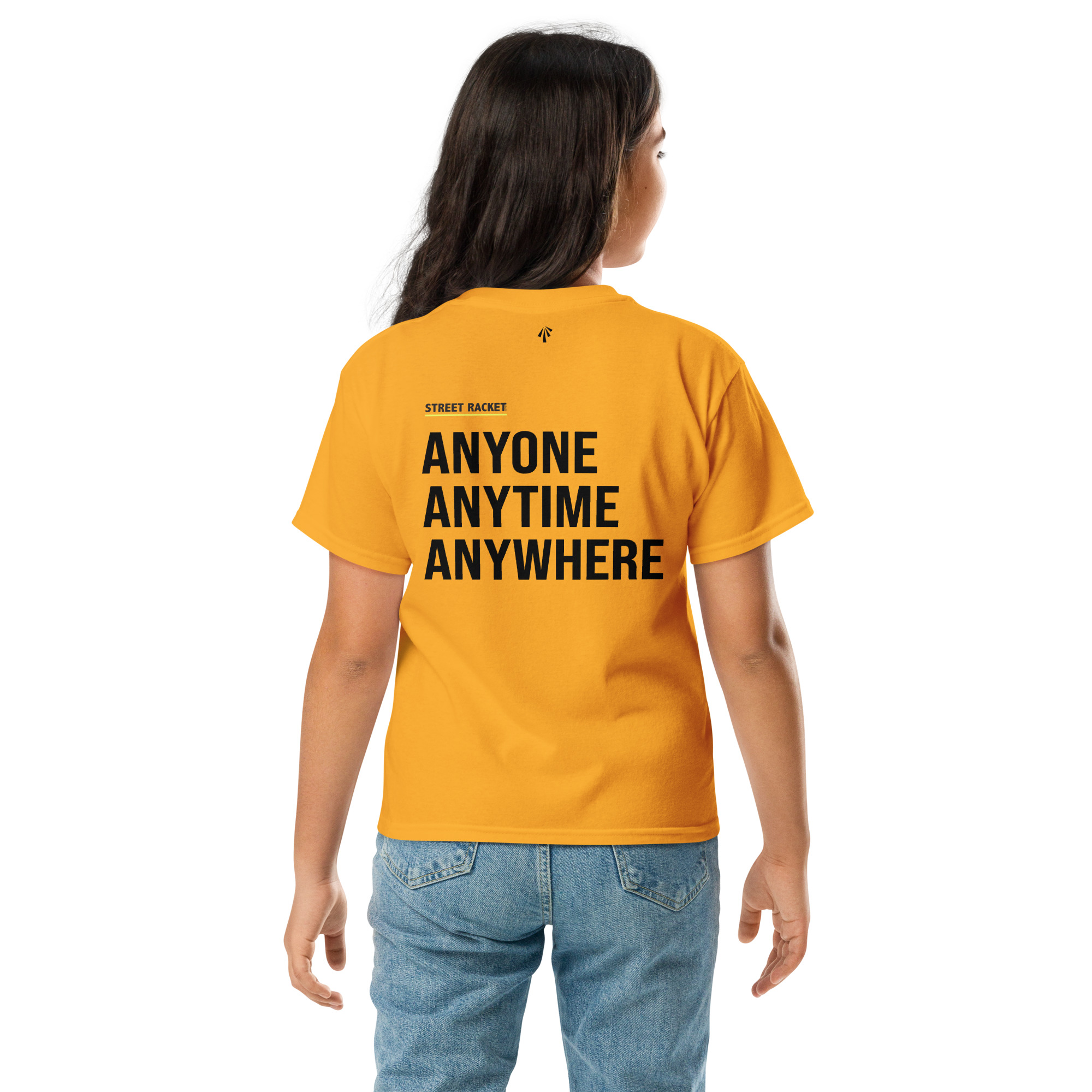 T-Shirt für Jugendliche und Kinder gelb – Bild 5