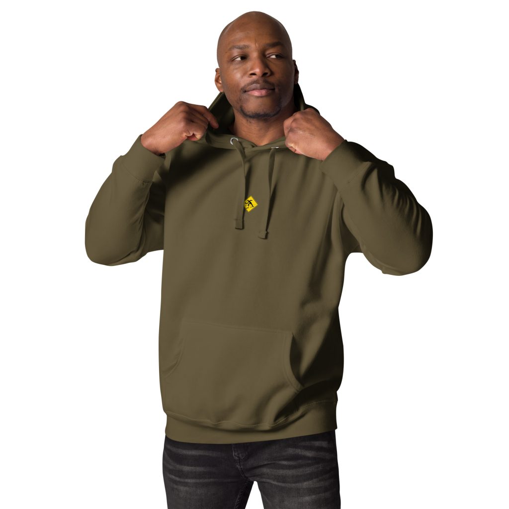 Unisex-Kapuzenpullover Street Racket khaki