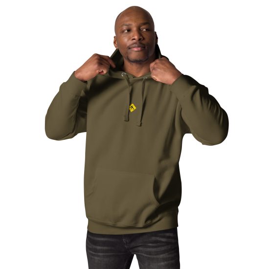 Unisex-Kapuzenpullover Street Racket khaki