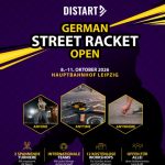 01.08.2026 Distart German Street Racket Open  -Registrierung geöffnet